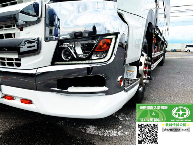 【1542】H30 プロフィア ハイルーフ アルミホイール 門口ステンレス　