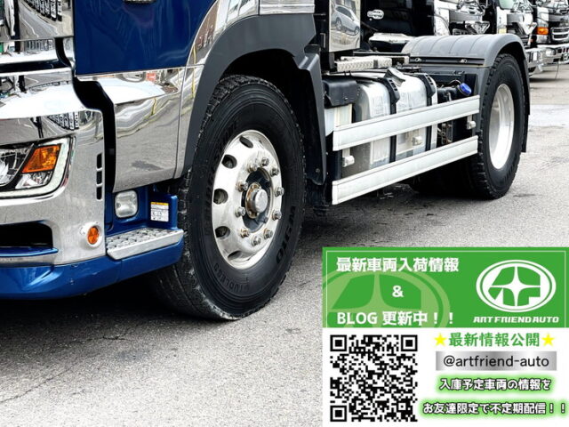 日野　17プロフィア　トレーラーヘッド　ハイルーフ　メッキ多数　アルミホイール　第5輪11.500㎏