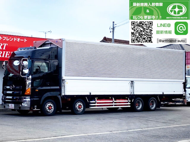 【791】H27　プロフィア　ウィング　4軸　エアサス　木床