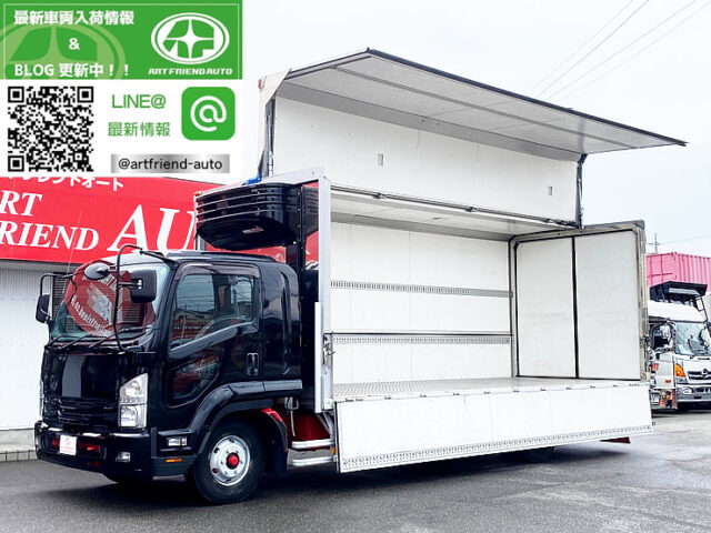 【808】H29　フォワード　冷凍ウィング　エアサス　アルミシマ床