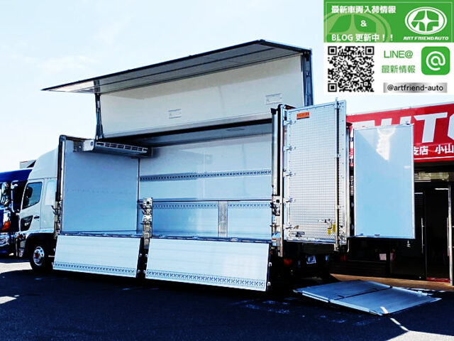 【803】R3　17レンジャー　冷凍ウィング　造りボディ　格納ゲート