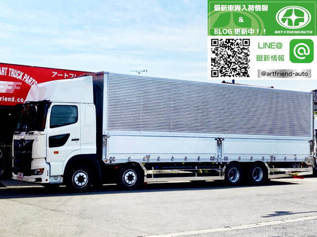 【847】R2　17プロフィア　ウィング　エアサス　門口ステンレス