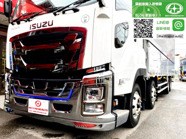 【826】H30　ギガ　4軸　ウィング　格納ゲート　7速MT　エアサス　走行距離10万km以下