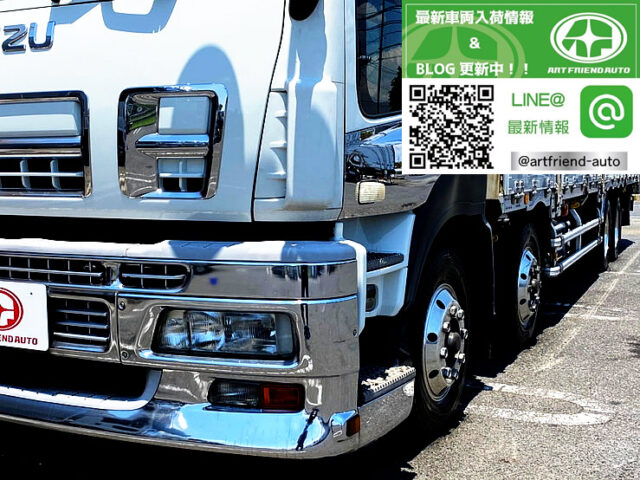 【872】H22　ギガ　ハイルーフ　4軸　ウィング　門口ステンレス　アルミホイール