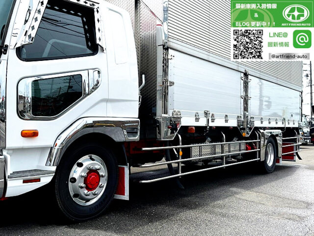 【864】ファイター　増トン　冷凍ウィング　エアサス　造りボディ