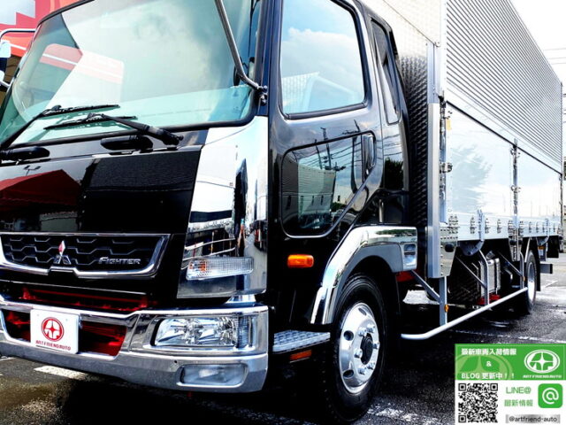 【896】H28　ファイター　ウィング　山田造りボデー(未使用)　セミワイド　エアサス　委託販売