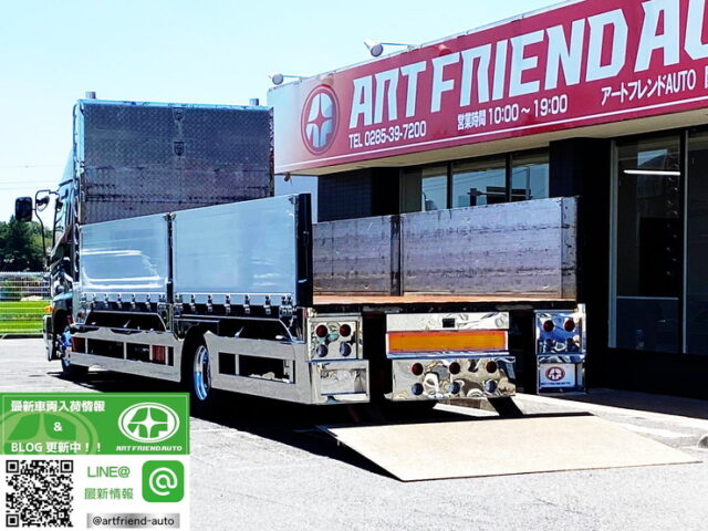 【915】H23　レンジャー　ハイルーフ　平ボデー　6900ボデー　標準幅　床鉄