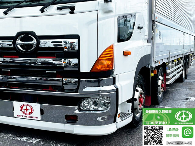 【953】H29　プロフィア　ハイルーフ　ウィング　総輪エアサス　門口ステンレス　走行キョリ50万km以下