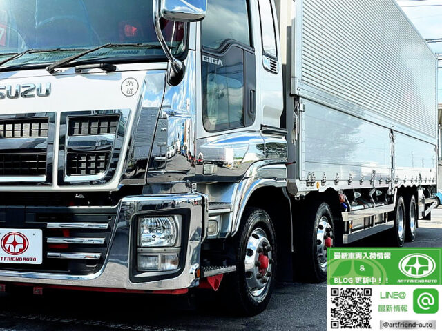 【952】H24　ギガ　ハイルーフ　7速MT　ウィング　門口ステンレス