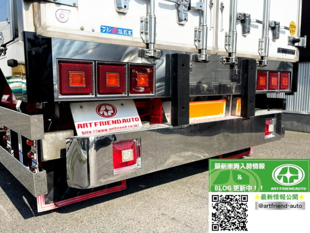 【1124】H20　スーパーグレート　ハイルーフ　ウィング　ステンレスサイドバンパー　アルミホイール