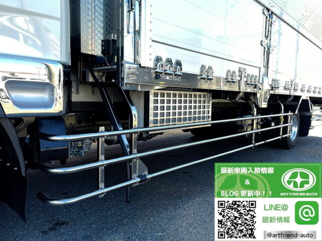 【967】R3　ファイター　冷凍ウィング　造りボディ　6500ワイド　エアサス　格納ゲート　菱重製冷凍機