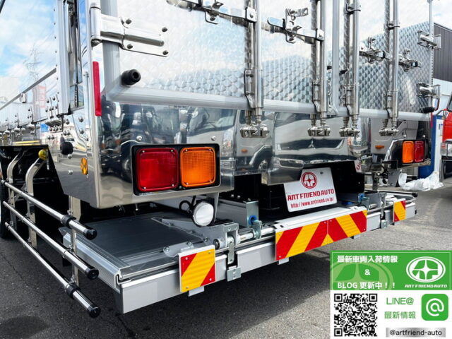 【962】R3　17スーパーグレート　造りボディ　ウィング　フルエアサス　格納ゲート付　ハイルーフ