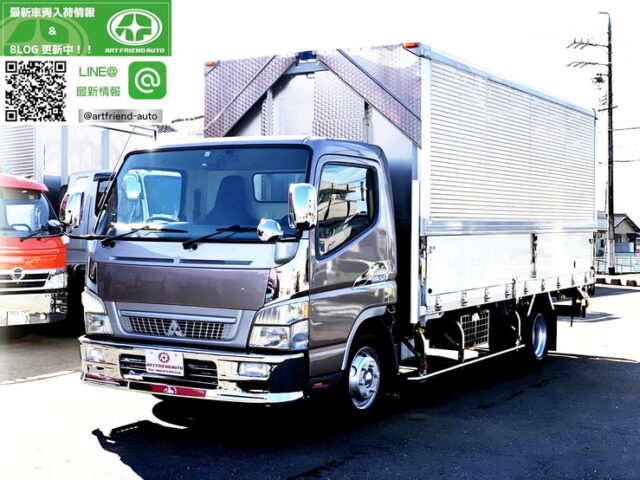 【1007】H19　キャンター　冷凍ウィング　ワイド　超ロング　キーストン床　断熱入　AT