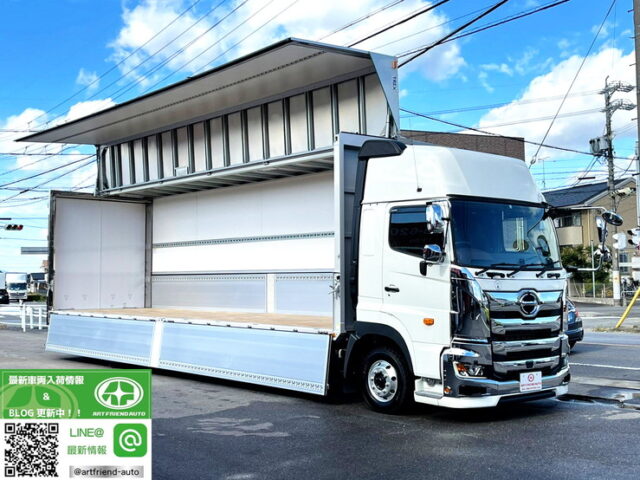 【1008】R2　17プロフィア　ハイルーフ　ウィング　門口ステンレス　7速　E13Cエンジン