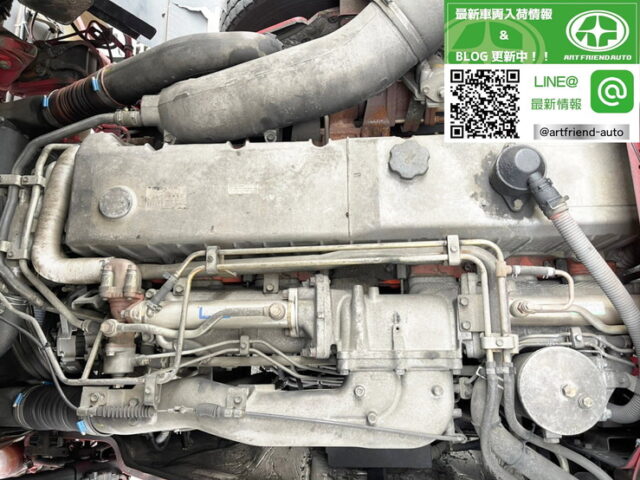 【1020】H14　ギガ　ハイルーフ　冷凍ウィング　1Mアオリ　10輪