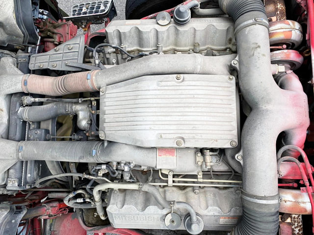 【639】ふそう　スーパーグレート　ヘッド　V8　480馬力　ツインターボ