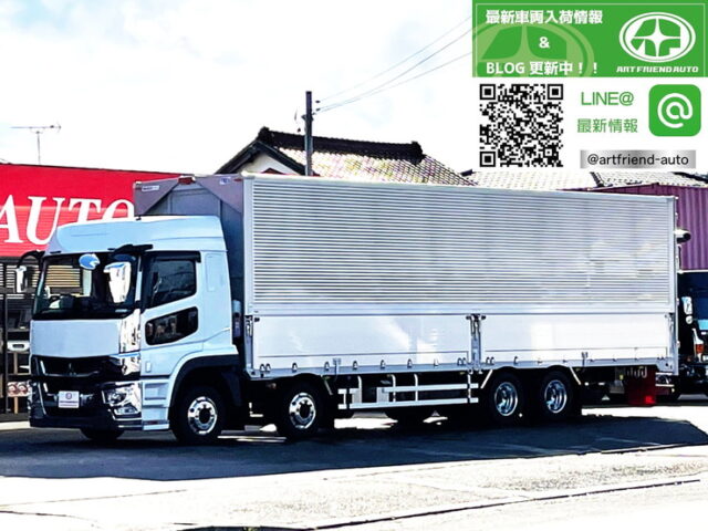 【1114】R4　17スーパーグレート　ハイルーフ　ウィング　登録済未使用　エアサス