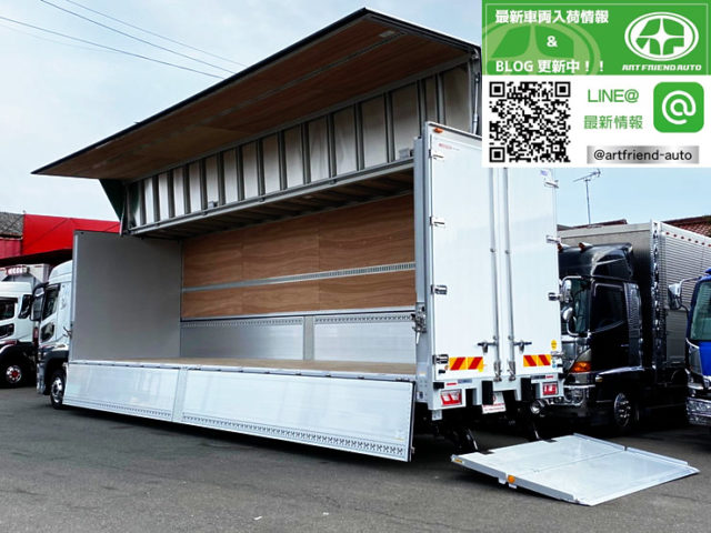 【662】ふそう　スーパーグレート　ウィング　格納ゲート付　未使用車