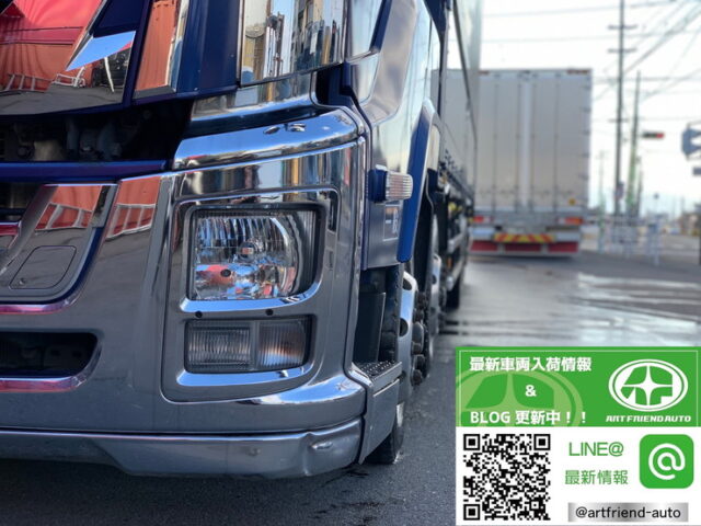 【1096】H29 ハイルーフ ギガ 7速 ウィング 4軸低床 木床 委託販売