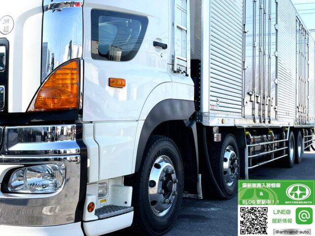 【1110】H29　プロフィア　冷凍バン　横観音2枚　4軸　サブエンジン　ジョロ4　キーストン　7速