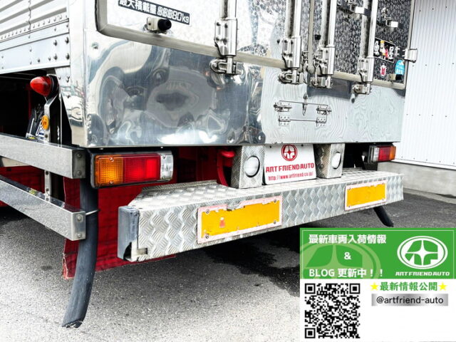 【1138】H22　フォワード　増トン　冷凍バン　両側観音　エアサス　ステンレス多数