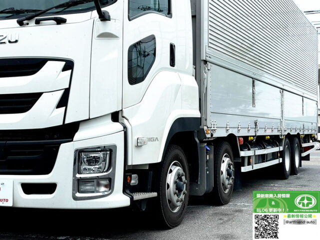 【1142】R1　ギガ　ハイルーフ　ウィング　7速MT　380馬力　木床　低走行