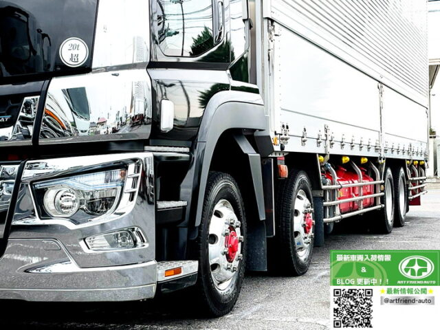 【1198】H31　17スーパーグレート　ハイルーフ　ウィング　リア門口ステンレス　7速MT　ステンレス多数