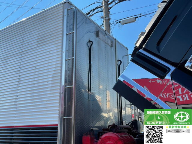 【1208】H29　ギガ　ハイルーフ　冷凍バン　サブエンジン　ジョロ4　キーストン　横扉2枚
