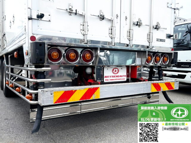 【1222】H27　スーパーグレート　ハイルーフ　冷凍バン　横観音2枚　ジョロ4キーストン　サブエンジン　420馬力