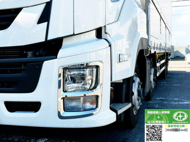 【1141】R1　ギガ　ハイルーフ　ウィング　7速　380馬力　木床　低走行　