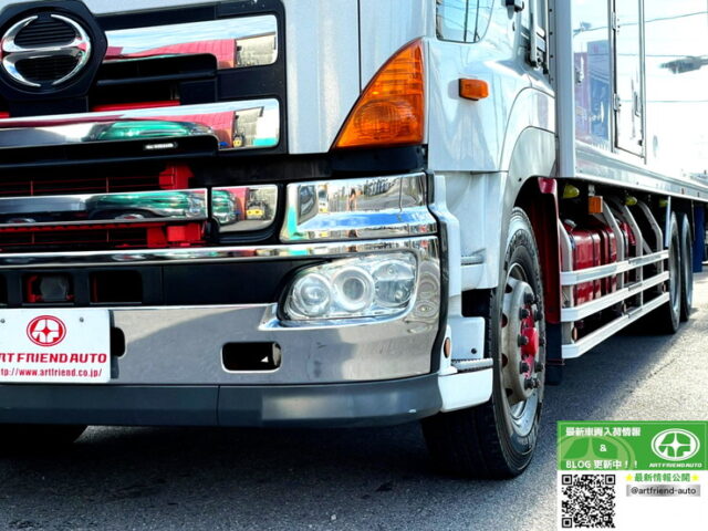 【1248】H23　プロフィア　冷凍バン　サブエンジン　2エバ　総輪エアサス　左横扉