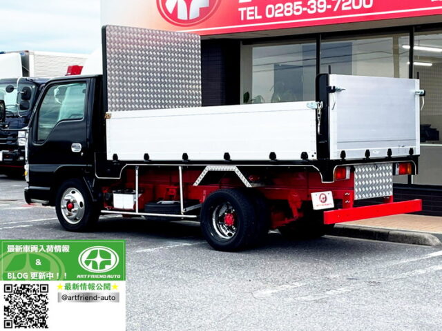 【1281】H16　エルフ　カスタム　平ボデーアルミブロック　標準幅　10尺　140馬力　生エンジン