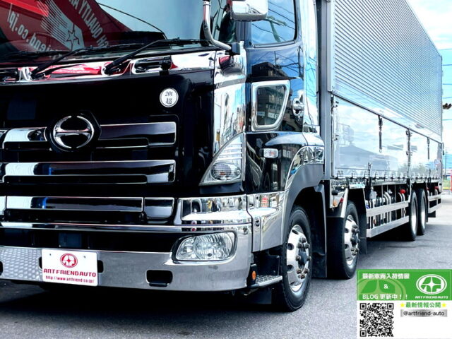 【1293】H26　プロフィア　ハイルーフ　ウィング　山田ボデー　ステンレス多数　木床　エアサス