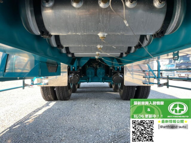 【1301】R4 トレクス トレーラー冷凍ウィング 3軸 未使用 車検付 前壁サブエンジン ジョロダー4列