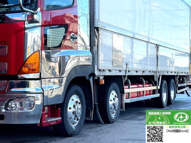 【1336】H16　プロフィア　冷凍ウィング　アルミホイール　サイドバンパーステンレス