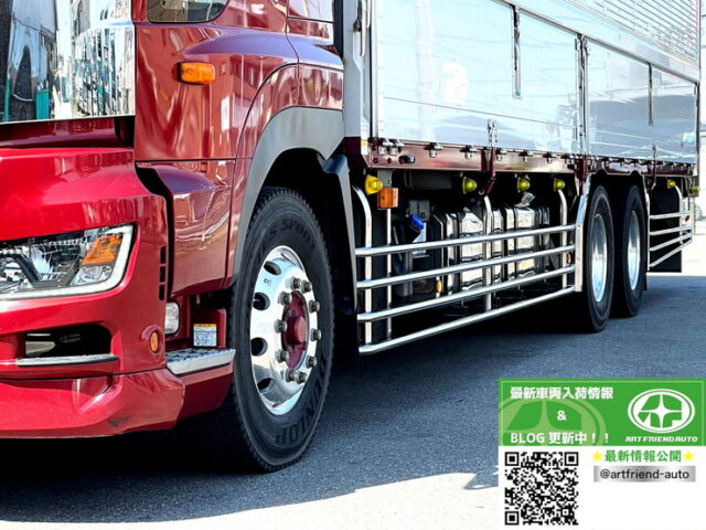 【1408】H30　17プロフィア　ハイルーフ　ウィング　10輪　ステンレス多数　木床　