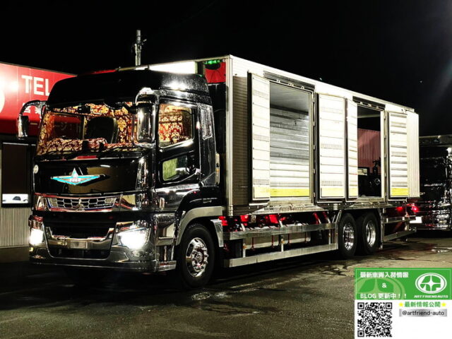 【1412】H30　17スーパーグレート　ハイルーフ　冷凍バン　プレミアムライン　サブエンジン式冷凍機　ジョロ4キーストン