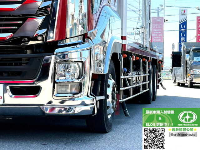 【1426】H28　ギガ　ハイルーフ　冷凍バン　ジョロダー4列　キーストン　サブエンジン　両サイド観音1Mオフセット