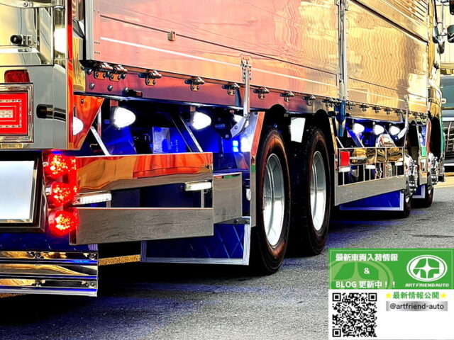 【1450】R1　17プロフィア　ハイルーフ　ウィング　メッキ多数　ステンレス多数【委託販売】