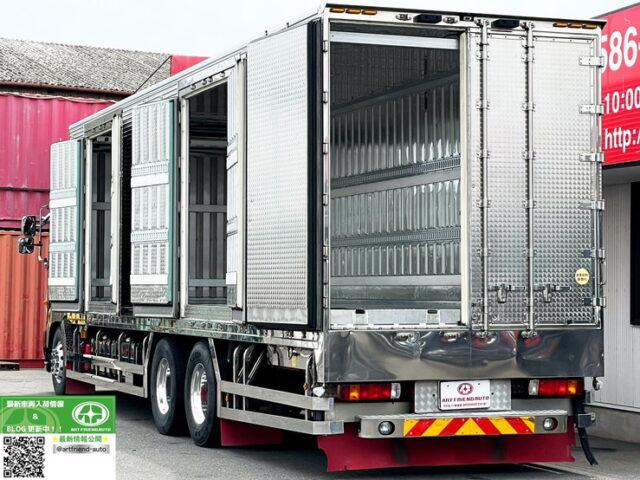 【1481】H28　プロフィア　ハイルーフ　冷凍バン　サブエンジン　ジョロ4キーストン　観音同時開放可能