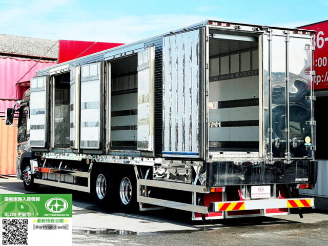 【1474】R2　17スーパーグレート　冷凍バン　ジョロダー4列キーストン　サブエンジン式冷凍機