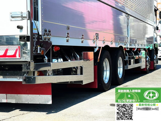 【1519】H30　ギガ　ハイルーフ　ウィング　リア門口ステンレス　7速MT　380馬力