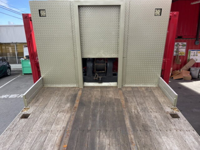 日野　17レンジャー　増トン　ハイジャッキセルフ　4段クレーン　ウィンチ付