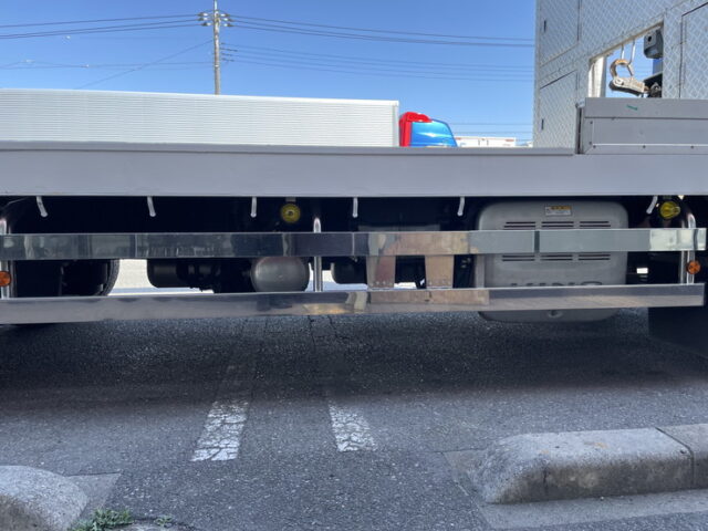 日野：プロフィア：ハイジャッキセルフ：アルミホイール：ステンレスサイドバンパー：TADANO４段クレーン