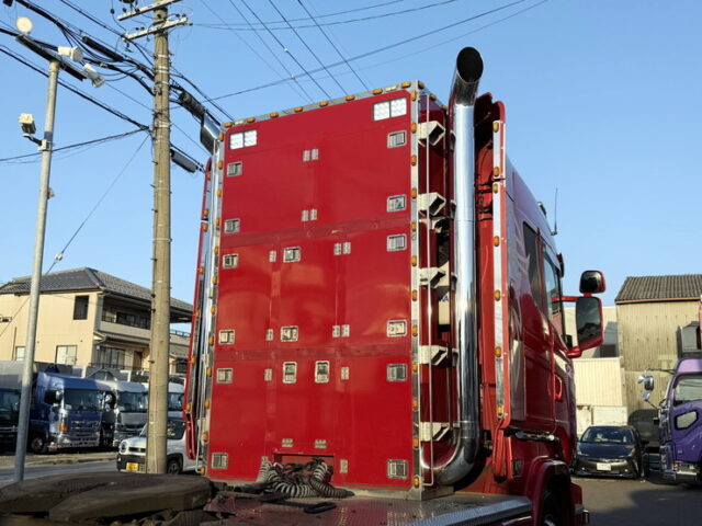 スカニア：R450：トレーラーヘッド：総輪エアサス：第5輪荷重11.300㎏：直6