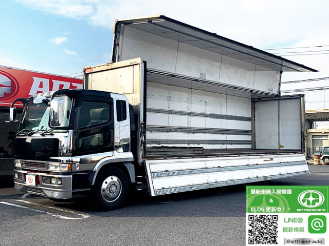 【736】H10　スーパーグレート　ウィング　10輪　V8　ダブルマフラー