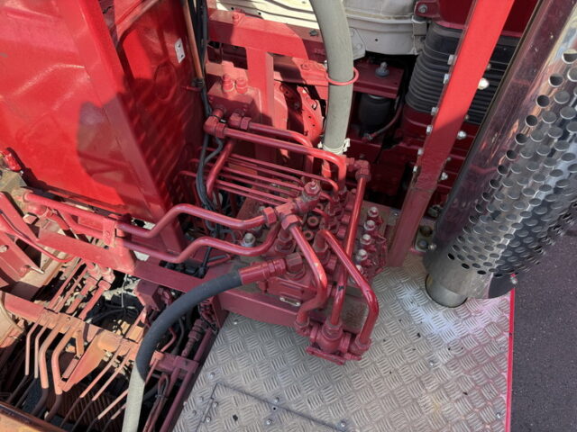 スーパーグレート：ハイルーフ：アームロール：40立米：架装多数：煙突マフラー(ダミー)