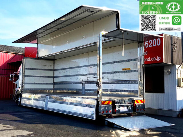 【584】H27　グラプロ　総輪エアサス　跳上ゲート　ウィング