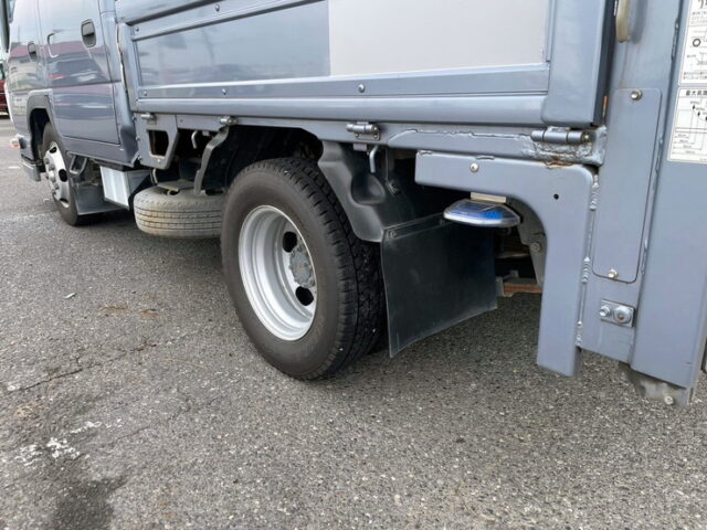 H29 エルフ　Wキャブ　平ボデー　垂直ゲート