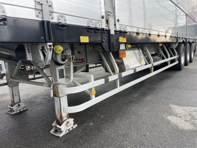 フルハーフ　トレーラーウィング　3軸　リフトアクスル(後軸残し)　1Mアオリ